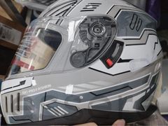 HJC CG-7MX ブラック/ホワイト オフロードフルフェイスヘルメット