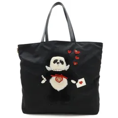 もも　PRADA パンダ型キーホルダー ストーン付き もも PRADA パンダ型キーホルダー ストーン付き もも PRADA