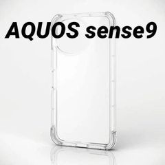 AQUOS sense9 用 MUBRAIN ハイブリッドケース クリア