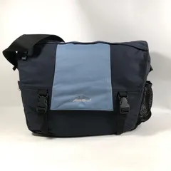 新品未使用品♪エディーバウアー♪メッセンジャーバッグ カジュアルバッグ Eddie Bauer Bauer(エディーバウアー) ロゴ刺繍 ツートン