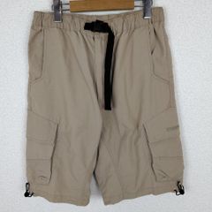 90s VANS バンズ カーゴショーツ ベルト付き アースカラー ベージュ Mサイズ メンズ 古着 ストリート