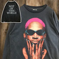 APPLEBUM デニス ロッドマン ロンT【L】 激レア］アップルバム デニスロッドマン Tシャツ XLサイズ