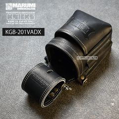 送料込み価格 【KNICKS】ニックス KGB201VADX グローブ革 小物腰袋〈VAストリッパーフォルダー〉 レザー 革 黒 ブラック