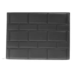 BOTTEGA VENETA (ボッテガヴェネタ) グリッドパデッド レザークラッチ ハンドバッグ ブラックのサムネイル