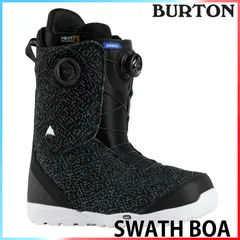 Burton ボア　スノーブーツ２４㎝ 子ども用スノーボードブーツ ボアシステム付き ジップライン24