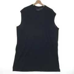 Rick Owens ノースリーブ トップス タンクトップ Rick Owens ラウンドネック ノースリーブトップ | ブラック