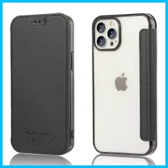 【新着商品】軽量 カバー 全面保護耐衝撃、カード収納、人気財布型 アイフォン15 Max用 Pro Pro Pro 耐衝撃性と耐摩耗性15 Max Max 高級なPUレザー 用 用 クリア 手帳カバー 手帳型 ケース (ブラック) iPhone15 MuZiF