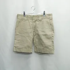 ◇ ⊂ DicKies ディッキーズ ハーフ パンツ サイズ表記なし ベージュ系 メンズ E  【1505130010992】