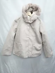 ◇ ◎ ⊇ earth music&ecology アース ミュージック＆ 長袖 ショート コート サイズM ライトピンク系 レディース P  【1409090021008】