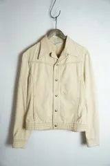 激レア　Lee　70s　アメリカ製　モールスキンコットンジャケット　グリーン Lee 70s 80s USA製 224J コットンツイルジャケット - メルカリ