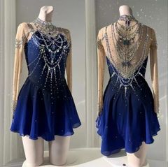 新品未使用 輝くスタンダードドレス スパンコールでキラキラ華やか