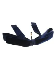 ヘアゴム ポニーフック ヘアカフ リボン ヘアフック ロング 大人可愛い サテン 上品 ベルベット レディース VINGTAINE H-493-NY-CAFF [ヴァンテーヌ]