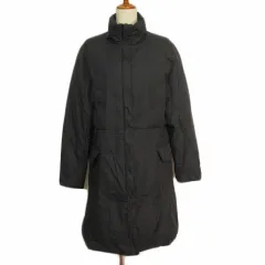 エディーバウアー EDDIE BAUER コート ダウン ジップアップ PL 黒 ブラック
