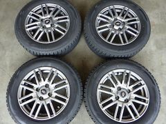 2310-246　社外　アルミホイール＆スタッドレスタイヤ　175/65R14　2021年　4本セット