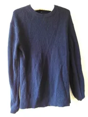 524 古着 良品計画 ウールニットセーター Ⅼサイズ 男女兼用