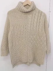 Samansa Mos2 blue サマンサモスモス ブルー ニット セーター P 02454 【1203180002454】