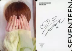 【中古】コレクションカード(男性) SEVENTEEN/JEONGHAN(ジョンハン)/CD「Special Album： Director’s Cut」封入特典レンチキュラー・フォトカード