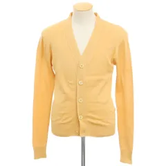 【中古】ルトロワ Letroyes コットン ニット カーディガン ライトオレンジ【サイズ3】【メンズ】のサムネイル