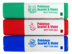 【中古】雑貨 ニャオハ＆ホゲータ＆クワッス こすると消える楽しいフリクションスタンプ3個セット 「Switchソフト ポケットモンスター スカーレット・バイオレット ダブルパック」 エディオングループ購入特典