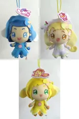 【中古】キーホルダー 全3種セット マスコット～あいこ・ハナ・ももこ～ 「おジャ魔女どれみ×サンリオキャラクターズ」