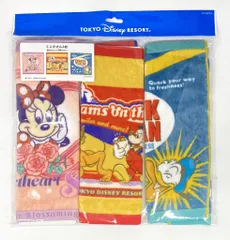 東京ディズニーリゾート ミニタオル3枚セット Dreams on the go グロサリーストア