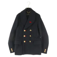 BURBERRY LONDON (バーバリーロンドン) 金ボタン ウールPコート アウター ネイビー 4551360のサムネイル