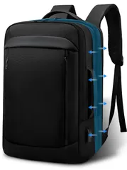 【数量限定】大容量 防水【マチ拡張可能！2層ポケット多機能収納】 ビジネスバッグ リュック リュック 3way バッグ 15.6インチ PC リュックサック メンズ USB充電ポート耐衝撃 防汚性 通気性 止水ファスナー バックパック ビジネスリュック リュッ