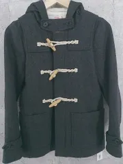 ◇ coen コーエン 長袖 ダッフル コート M ダークグレー * 1002799424066 【中古】 【1002799424066】