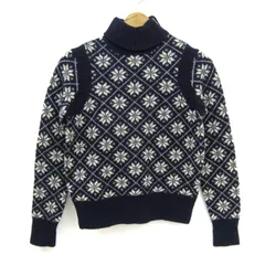 ポロラルフローレン　ニット　アルパカ混　ネイティブ柄　ノルディック柄 90s Polo Ralph Lauren 