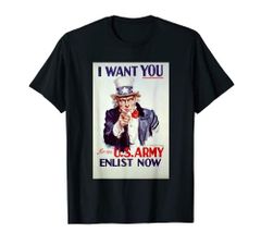Uncle Sam I Want You ビンテージ レトロ Tシャツ