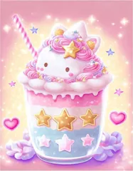 SENTO JONA(セントジョナ) ダイヤモンドアート アートパネル 四角いビーズ キット ビーズアート 手芸キット ダイヤモンドペインティング スクエア 30x40cm(13)