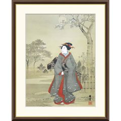滝平二郎 木版画 『牡丹雪』直筆サイン及び押し印入り - メルカリ