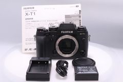 【美品】FUJIFILM X-T1 ブラック F FX-X-T1B ミラーレス一眼