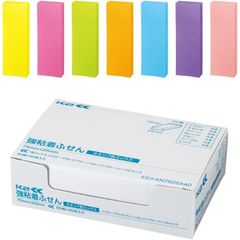 （まとめ買い）コクヨ 付箋 強粘着ふせん K2 75×25 40本 レギュラーサイズ(ネオン7色ミックス) K2メ-KN7525X40 【×3セット】