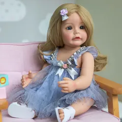 新品 未使用 人形 赤ちゃん 人形 Reborn Doll 55cm 赤ちゃんリボーンドールデビュー フルシリコンドール ビニールリアル シリコンリボーンベビードールベビードール 赤ちゃん人形女の子プリンセス服手作りのクリスマスの誕生日プレゼント 贈り物