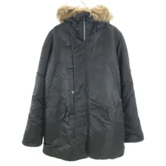 ALPHA INDUSTRIES INC アルファインダストリーズ N-3B フライトジャケット M グレー系 中綿 メンズ 古着