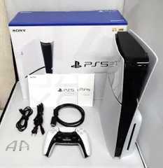 T【HY】O【中古】【動作品】SONY ソニー PS5 プレイステーション5 slim スリム 本体 通常版 CFI-2000A 美品コントローラー付き[送料無料(一部地域を除く)]HY002