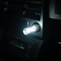 usb ライト 車 車内ライト イルミネーション カー用品 アクセサリー lattre (ホワイト) [ホワイト]