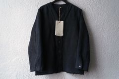 22SS Collarless Bray Shirt アンティークファブリックベースボールシャツ / MONAD(モナド)