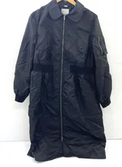 【盛岡77-0022】I AM I アイアムアイ INFACT ナイロン  コート ロング ma-1【中古/100】【レディース】のサムネイル