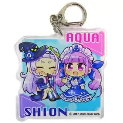 【中古】雑貨 湊あくあ＆紫咲シオン ダイカットアクリルキーホルダー 「バーチャルYouTuber ホロライブ」 モーリーオンライン限定