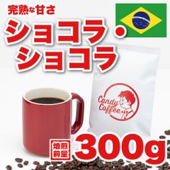 【 Candy Coffee 】【あなたの隣に・・】　アイスコーヒー　コーヒー豆　自家焙煎　

 300g ショコラショコラ　深煎り　シティ　自家焙煎コーヒー豆