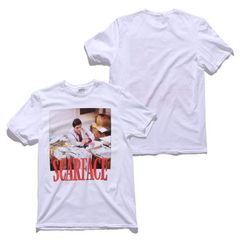 スカーフェイス【SCARFACE】TEE Tシャツ 半袖 ロックT 映画 アル・パチーノ アメリカンクラシックス メンズ レディース トップス コットン