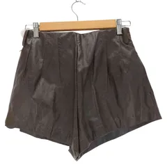 アンスクリア INSCRIRE Fake Leather Bloomers レディース  36