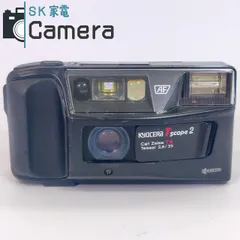 【中古】 KYOCERA Tscope2 京セラ T スコープ２ コンパクトフィルムカメラ テスト用フィルムにて確認済