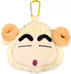 【中古】キーホルダー 野原しんのすけ(ひつじ) カラビナ付きぬいぐるみファスナーマスコット 「クレヨンしんちゃん」