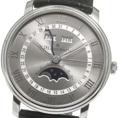 ブランパン Blancpain 6654-1113-55B ヴィルレ ムーンフェイズ コンプリート カレンダー 自動巻き メンズ良品保証書付き_828241のサムネイル