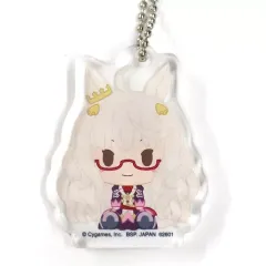 【中古】キーホルダー ビワハヤヒデ アクリッツチャーム 「一番くじ ウマ娘 プリティーダービー 6弾」 G賞