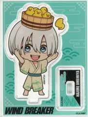 【中古】アクリルスタンド・アクリルパネル 梅宮一 「WIND BREAKER×極楽湯・RAKU SPA ボウフウリンと行く!極楽湯巡回 トレーディングミニアクリルスタンド お風呂ver.」