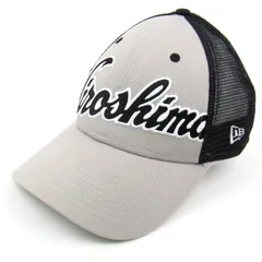 【美品】カープうどん ニューエラ フリーサイズ NEW ERA/ニューエラ 9FORTY MLB ロサンゼルス・ドジャース